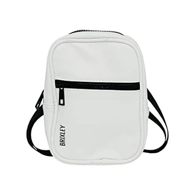Brixley Veelzijdige en compacte crossbodytas, kan worden gedragen als een crossbody-tas, schoudertas of heuptas, Wit, Medium Brixley Veelzijdige en compacte crossbodytas, kan worden gedragen als een crossbody-tas, schoudertas of heuptas, Wit, Medium
