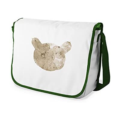 Bonamaison Digitaal bedrukte Messenger schooltas met kaki riem voor studenten, crossbody tas, koerierstas, schoudertas voor kinderen, meisjes, jongens, maat: 29x36 cm Bonamaison Digitaal bedrukte Messenger schooltas met kaki riem voor studenten, crossbody tas, koerierstas, schoudertas voor kinderen, meisjes, jongens, maat: 29x36 cm