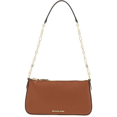 Michael Kors 32H3G8EW6L230 MD Chain Pouchette Schoudertas, Bruin, Bruin, Utility Michael Kors 32H3G8EW6L230 MD Chain Pouchette Schoudertas, Bruin, Bruin, Utility