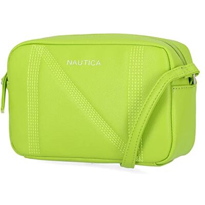 Nautica Candid Camera verstelbare crossbody tas voor dames, Kalk, One Size Nautica Candid Camera verstelbare crossbody tas voor dames, Kalk, One Size