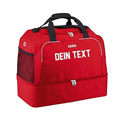 JAKO Classico Sporttas, Uniseks-Volwassene, Rood, 50 CM JAKO Classico Sporttas, Uniseks-Volwassene, Rood, 50 CM