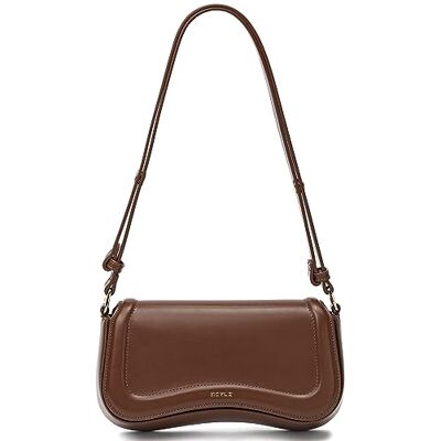 Keyli Kleine Schoudertas Voor Vrouwen Trendy Crossbody Portemonnee Waterdichte Lederen Handtassen Clutch Tote Designer Tassen, Bruin Keyli Kleine Schoudertas Voor Vrouwen Trendy Crossbody Portemonnee Waterdichte Lederen Handtassen Clutch Tote Designer Tassen, Bruin