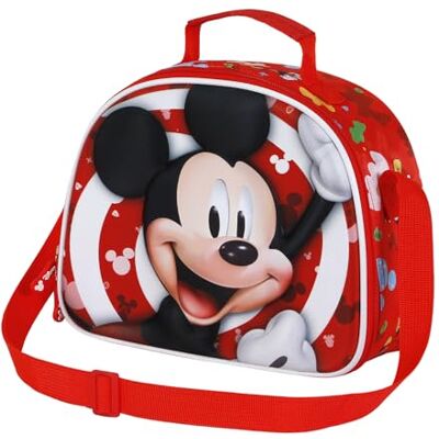Disney Mickey Mouse Twirl-3D lunchtas, rood, 25,5 x 20 cm, Rood, Eén maat, 3D Lunch Tas Twirl Disney Mickey Mouse Twirl-3D lunchtas, rood, 25,5 x 20 cm, Rood, Eén maat, 3D Lunch Tas Twirl
