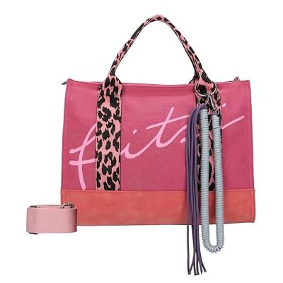 Fritzi aus Preussen Fritzi aus Preußen Tote Bag Limited Summer Canvas Leo Pink Fruity Fritzi aus Preussen Fritzi aus Preußen Tote Bag Limited Summer Canvas Leo Pink Fruity