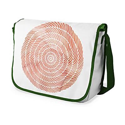 Bonamaison Digitaal bedrukte Messenger schooltas met kaki riem voor studenten, crossbody tas, koerierstas, schoudertas voor kinderen, meisjes, jongens, maat: 29x36 cm Bonamaison Digitaal bedrukte Messenger schooltas met kaki riem voor studenten, crossbody tas, koerierstas, schoudertas voor kinderen, meisjes, jongens, maat: 29x36 cm