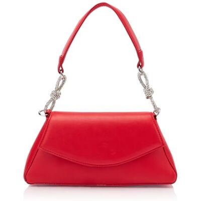 paino Dames avondtas dames clutch, rood, rood, Eén Maat paino Dames avondtas dames clutch, rood, rood, Eén Maat