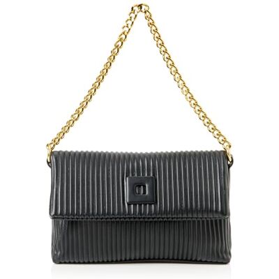FELIPA Dames handtas clutch, zwart, zwart, Eén Maat FELIPA Dames handtas clutch, zwart, zwart, Eén Maat