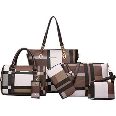 2E-youth Designer Portemonnees en handtassen voor vrouwen, satchel schoudertas, tote, handtas met handvat bovenaan, Large 2E-youth Designer Portemonnees en handtassen voor vrouwen, satchel schoudertas, tote, handtas met handvat bovenaan, Large