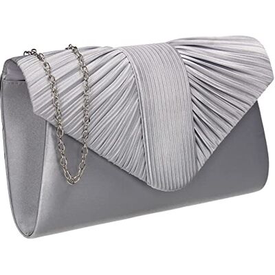 SwankySwans Sophie Clutch Bag voor dames, Zilver SwankySwans Sophie Clutch Bag voor dames, Zilver