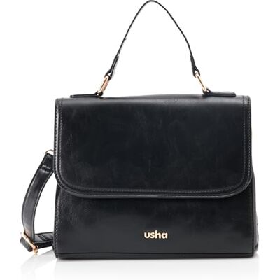 aleva Elegante handtas voor dames, zwart, Eén Maat aleva Elegante handtas voor dames, zwart, Eén Maat