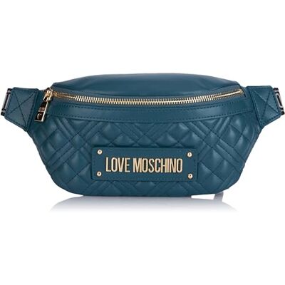 Love Moschino JC4003PP1LLA0815 Riemtas voor dames, smaragd, eenheidsmaat, Emerald, Eén maat Love Moschino JC4003PP1LLA0815 Riemtas voor dames, smaragd, eenheidsmaat, Emerald, Eén maat