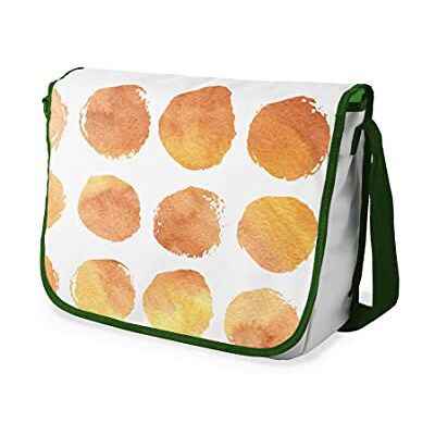 Bonamaison Digitaal bedrukte Messenger schooltas met kaki riem voor studenten, crossbody tas, koerierstas, schoudertas voor kinderen, meisjes, jongens, maat: 29x36 cm Bonamaison Digitaal bedrukte Messenger schooltas met kaki riem voor studenten, crossbody tas, koerierstas, schoudertas voor kinderen, meisjes, jongens, maat: 29x36 cm