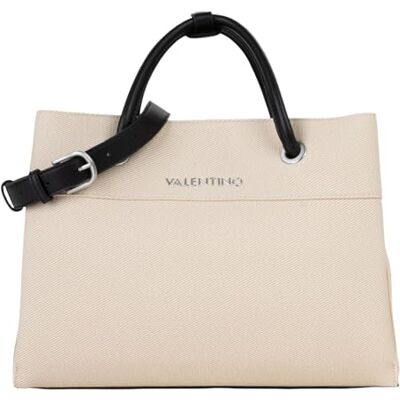 Valentino handtas schoudertas Alexia Summer Shopping Bag Naturale/Nero beige Valentino handtas schoudertas Alexia Summer Shopping Bag Naturale/Nero beige
