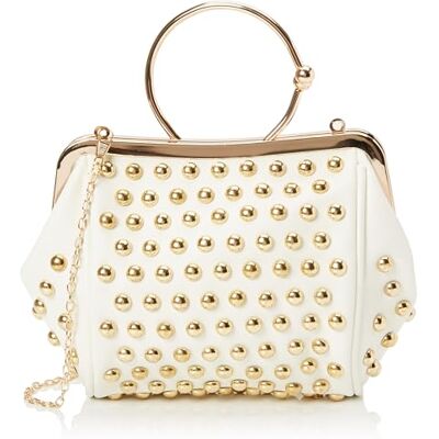 FELIPA Dames handtas clutch, wit, wit, Eén Maat FELIPA Dames handtas clutch, wit, wit, Eén Maat