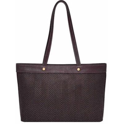 Fossil Jessie Leren of Polyurethaan Totebag voor Vrouwen Fossil Jessie Leren of Polyurethaan Totebag voor Vrouwen