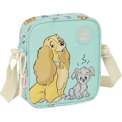 SAFTA CATS & DOGS Kleine schoudertas voor kinderen, ideaal voor kinderen van 5 tot 14 jaar, comfortabel en veelzijdig, kwaliteit en duurzaamheid, 16 x 4 x 18 cm, Pastel Blauw, M, Casual SAFTA CATS & DOGS Kleine schoudertas voor kinderen, ideaal voor kinderen van 5 tot 14 jaar, comfortabel en veelzijdig, kwaliteit en duurzaamheid, 16 x 4 x 18 cm, Pastel Blauw, M, Casual