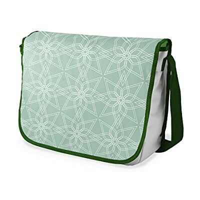 Bonamaison Digitaal bedrukte Messenger schooltas met kaki riem voor studenten, crossbody tas, koerierstas, schoudertas voor kinderen, meisjes, jongens, maat: 29x36 cm Bonamaison Digitaal bedrukte Messenger schooltas met kaki riem voor studenten, crossbody tas, koerierstas, schoudertas voor kinderen, meisjes, jongens, maat: 29x36 cm