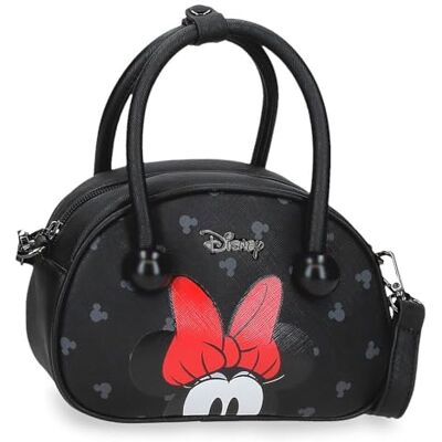 Disney Joumma Bowlogue Minnie Schoudertas Zwart 19x13x8 cm PU en Polyester Disney Joumma Bowlogue Minnie Schoudertas Zwart 19x13x8 cm PU en Polyester