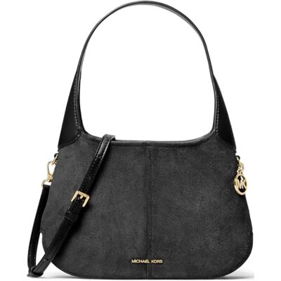 Michael Kors Kleine Alice-schoudertas van suède Michael Kors Kleine Alice-schoudertas van suède