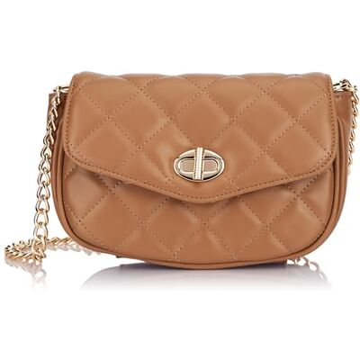 SIDONA Dames clutch/avondtas, donkerbeige, donkerbeige SIDONA Dames clutch/avondtas, donkerbeige, donkerbeige