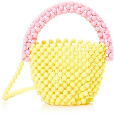 myMo at night Dames handtas tas clutch, geel, roze, meerkleurig, Eén Maat myMo at night Dames handtas tas clutch, geel, roze, meerkleurig, Eén Maat