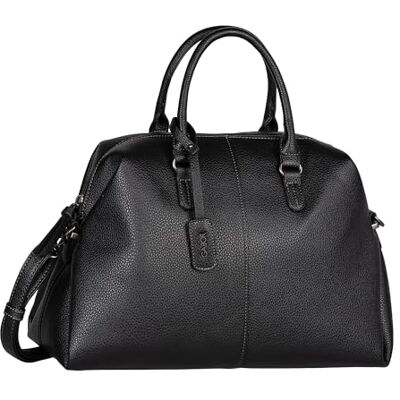 Gabor bags Jesenia Schoudertas voor dames, handtas, bowling bag, middelgroot, zwart Gabor bags Jesenia Schoudertas voor dames, handtas, bowling bag, middelgroot, zwart