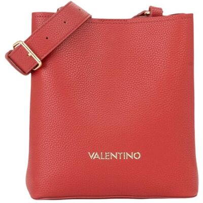 Valentino schoudertas handtas Brixton Bucket Bag Rubino donkerrood Valentino schoudertas handtas Brixton Bucket Bag Rubino donkerrood