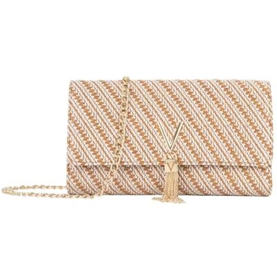 Valentino schoudertas Divina Summer Pochette Cuoio/Multicolor Lichtbruin Valentino schoudertas Divina Summer Pochette Cuoio/Multicolor Lichtbruin
