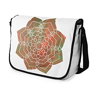 Bonamaison Digitaal bedrukte Messenger schooltas met zwarte riem voor studenten, crossbody tas, koerierstas, schoudertas voor kinderen, meisjes, jongens, maat: 29x36 cm Bonamaison Digitaal bedrukte Messenger schooltas met zwarte riem voor studenten, crossbody tas, koerierstas, schoudertas voor kinderen, meisjes, jongens, maat: 29x36 cm