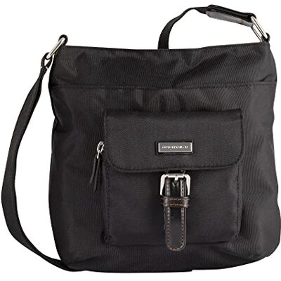 TOM TAILOR Rina schoudertas voor dames, verpakking van 2 stuks, zwart, 23x4x22, Hobo TOM TAILOR Rina schoudertas voor dames, verpakking van 2 stuks, zwart, 23x4x22, Hobo
