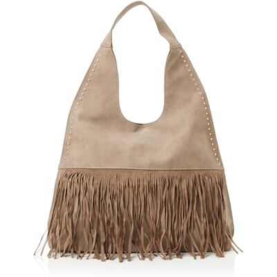 aleva Dames Hobo Bag, Taupe, taupe aleva Dames Hobo Bag, Taupe, taupe
