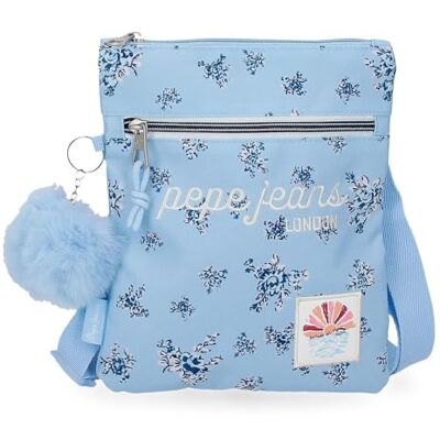 Pepe Jeans Olivia Schoudertas Plana Blauw Claro 20x24x0 cm Polyester 0L van Joumma Bags Pepe Jeans Olivia Schoudertas Plana Blauw Claro 20x24x0 cm Polyester 0L van Joumma Bags