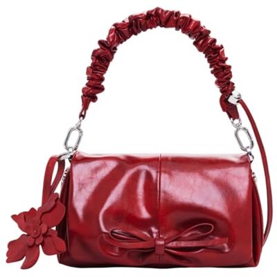 Desigual schoudertas Reprise Red Valentine Naron Mini Crossbody Bag Carmine rood Desigual schoudertas Reprise Red Valentine Naron Mini Crossbody Bag Carmine rood