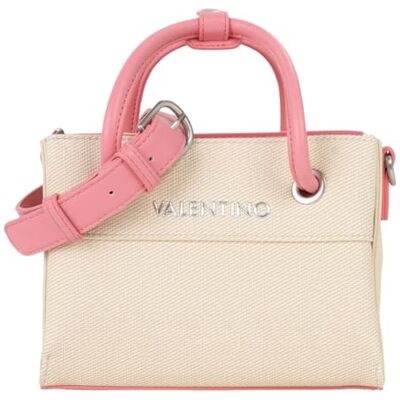 Valentino schoudertas handtas Alexia Summer Shopping Bag Nat/Rosa beige Valentino schoudertas handtas Alexia Summer Shopping Bag Nat/Rosa beige