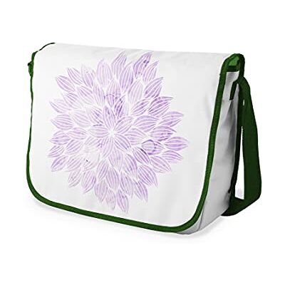Bonamaison Digitaal bedrukte Messenger schooltas met kaki riem voor studenten, crossbody tas, koerierstas, schoudertas voor kinderen, meisjes, jongens, maat: 29x36 cm Bonamaison Digitaal bedrukte Messenger schooltas met kaki riem voor studenten, crossbody tas, koerierstas, schoudertas voor kinderen, meisjes, jongens, maat: 29x36 cm