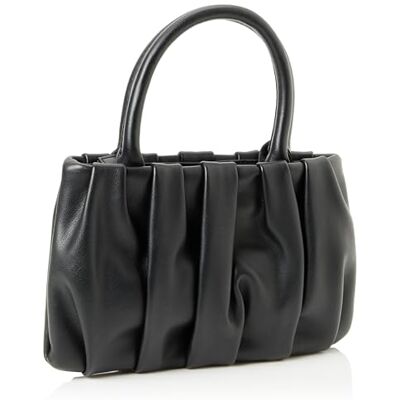 FELIPA Dames vorm van de wolk handtas clutch, zwart, zwart, Eén Maat FELIPA Dames vorm van de wolk handtas clutch, zwart, zwart, Eén Maat