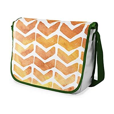 Bonamaison Digitaal bedrukte Messenger schooltas met kaki riem voor studenten, crossbody tas, koerierstas, schoudertas voor kinderen, meisjes, jongens, maat: 29x36 cm Bonamaison Digitaal bedrukte Messenger schooltas met kaki riem voor studenten, crossbody tas, koerierstas, schoudertas voor kinderen, meisjes, jongens, maat: 29x36 cm