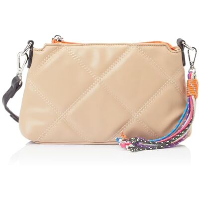 UCY Clutch voor dames, beige, Eén Maat UCY Clutch voor dames, beige, Eén Maat