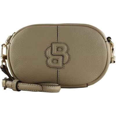 Boss Anett Round Xbody Crossbody Bag voor dames, lichtbeige, 7 x 20 x 13 cm Boss Anett Round Xbody Crossbody Bag voor dames, lichtbeige, 7 x 20 x 13 cm