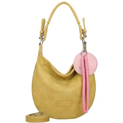 Fritzi aus Preussen Fritzi Hobo Vintage Light Curry damestas hobotas schoudertas kunstleren tas citytas festivaltas verstelbare schouderriem afneembare hanger reistas dagelijks gebruik 31 x 33 x 10 cm, Mosterdgeel Fritzi aus Preussen Fritzi Hobo Vintage Light Curry damestas hobotas schoudertas kunstleren tas citytas festivaltas verstelbare schouderriem afneembare hanger reistas dagelijks gebruik 31 x 33 x 10 cm, Mosterdgeel