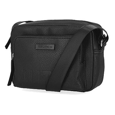 Nautica Womens verstelbare crossbody tas portemonnee verstelbare crossbody tas portemonnee, Zwart, One Size, Hedendaags Nautica Womens verstelbare crossbody tas portemonnee verstelbare crossbody tas portemonnee, Zwart, One Size, Hedendaags