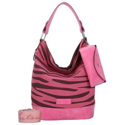 Fritzi aus Preussen Fritzi Izzy07 Olga Canvas Zebra Pink Hobo Tas Katoenmix Damestas Schoudertas Vegan Zebraprint Afneembaar Brillenetui Verstelbare Riem Festival City Beach Handtas Dames 37 x 27 x 17 cm – Pink Fritzi aus Preussen Fritzi Izzy07 Olga Canvas Zebra Pink Hobo Tas Katoenmix Damestas Schoudertas Vegan Zebraprint Afneembaar Brillenetui Verstelbare Riem Festival City Beach Handtas Dames 37 x 27 x 17 cm – Pink