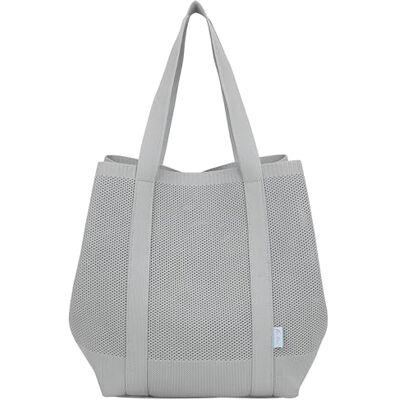 Fritzi aus Preussen Fritzi Meshy Shopper Light Stone damestas shopper handtas mesh tas nettas polyester tas met drukknoop schoudertas voor festival reizen vrije tijd strandtas zomertas tas 34 x 44 x 18 cm, Grijs Fritzi aus Preussen Fritzi Meshy Shopper Light Stone damestas shopper handtas mesh tas nettas polyester tas met drukknoop schoudertas voor festival reizen vrije tijd strandtas zomertas tas 34 x 44 x 18 cm, Grijs