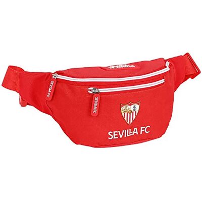 SAFTA , Sevilla FC, heuptas met buitenvak, 230 x 90 x 120 mm, uniseks, kinderen, rood, standaard, Rood, Standaard SAFTA , Sevilla FC, heuptas met buitenvak, 230 x 90 x 120 mm, uniseks, kinderen, rood, standaard, Rood, Standaard