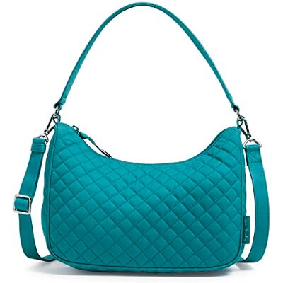 Vera Bradley Frannie Crescent Crossbody damesportemonnee, Forever Green-gerecycled katoen, Forever Green gerecycled katoen, Eén Maat Vera Bradley Frannie Crescent Crossbody damesportemonnee, Forever Green-gerecycled katoen, Forever Green gerecycled katoen, Eén Maat