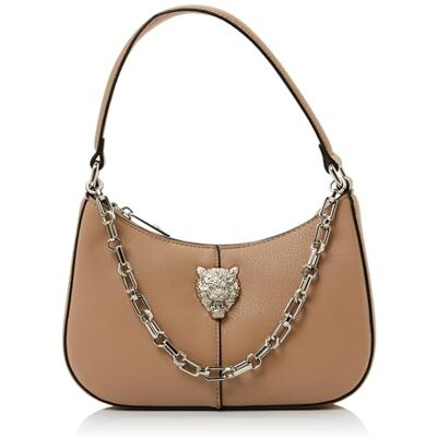 PLEIN SPORTS HOBO ZOE FW 24 Handtas, Zand, zand PLEIN SPORTS HOBO ZOE FW 24 Handtas, Zand, zand