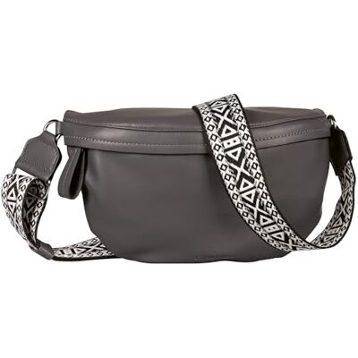 TOM TAILOR Palina Heuptas voor dames, grijs, 30x10,5x19 TOM TAILOR Palina Heuptas voor dames, grijs, 30x10,5x19