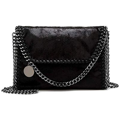 JOTHIN Crossbody Bags for Women Designer Handbags for Women Black Clutch Chain Crossbody Purse Women's Shoulder Handbags(Black) JOTHIN Crossbody Bags for Women Designer Handbags for Women Black Clutch Chain Crossbody Purse Women's Shoulder Handbags(Black)