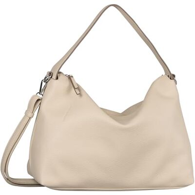 TOM TAILOR Dames Lissi handtas met schouderriem, wit, wit TOM TAILOR Dames Lissi handtas met schouderriem, wit, wit