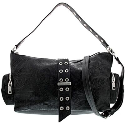 Desigual schoudertas handtas Moonstone Banaba Hand Bag Black zwart Desigual schoudertas handtas Moonstone Banaba Hand Bag Black zwart